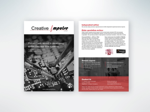 Creative Impulse Website & Flyer