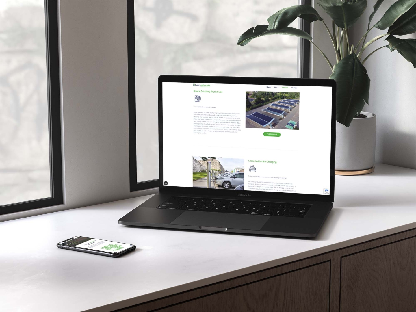 Branding & Website for BMM Networks - thefingerprint