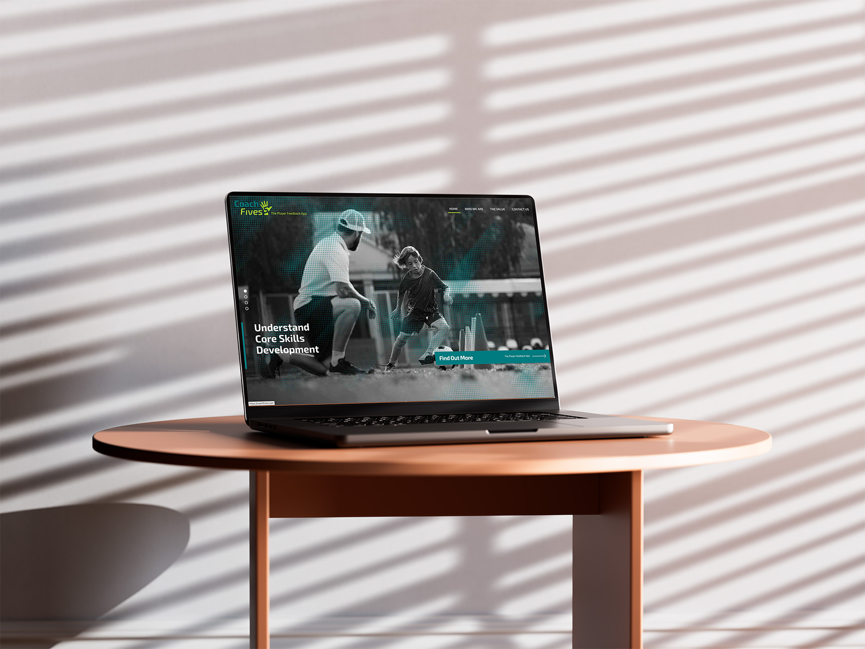 CoachFives — Player Feedback App & Brand Experience